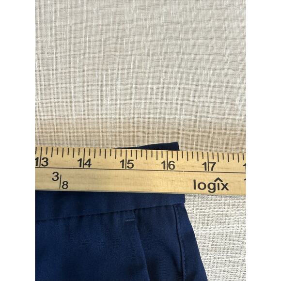 Nike Men’s Navy Blue Golf Shorts Size 32 Dri Fit Cargo Pockets Flat Front - Picture 5 of 7